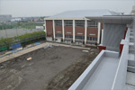 新校舎屋上より(東方向)
